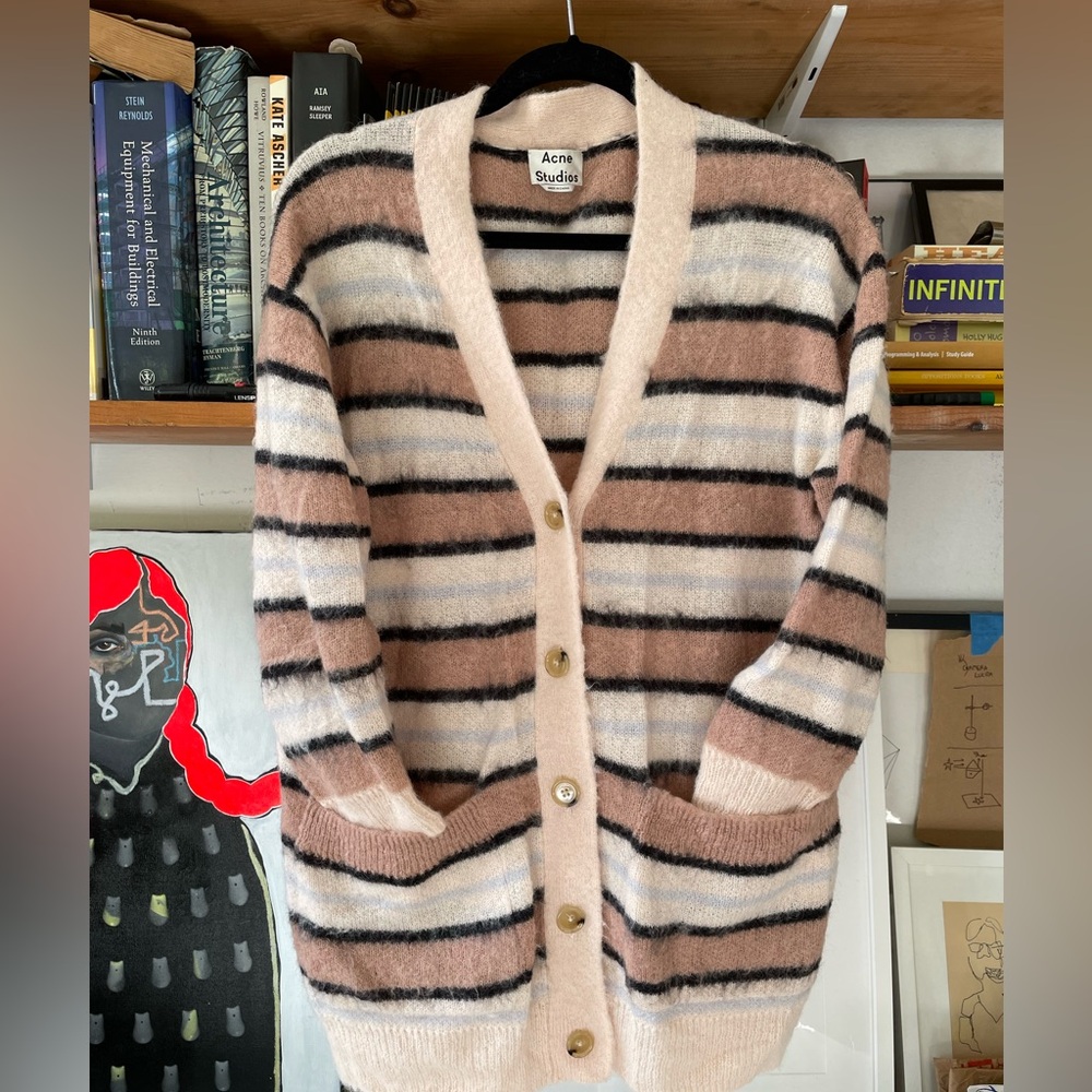 Acne Studios - Keda Striped Cardigan - XXS